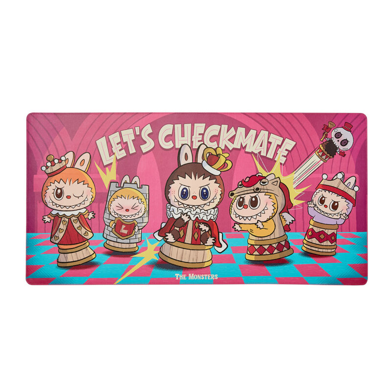 POP MART THE MONSTERS Let-s Checkmate Series Desk Mat