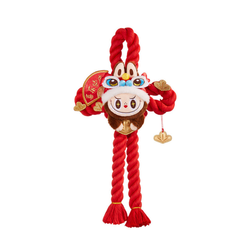 POP MART Wealthy Snake-s New Year Celebration Series - LABUBU Plush Door Decoration