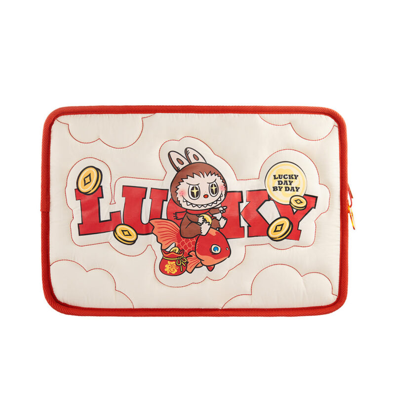POP MART Wealthy Snake-s New Year Celebration Series - LABUBU Laptop Bag